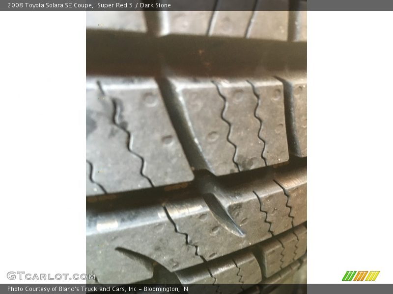 Super Red 5 / Dark Stone 2008 Toyota Solara SE Coupe