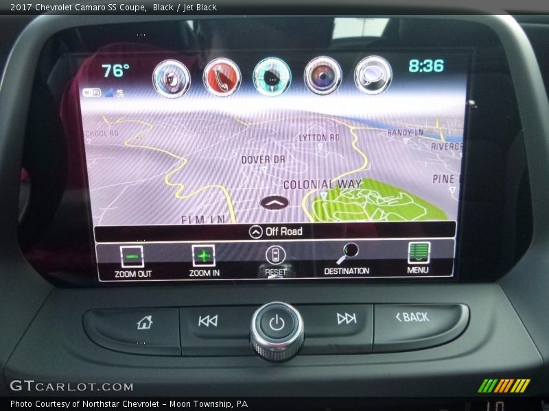 Black / Jet Black 2017 Chevrolet Camaro SS Coupe