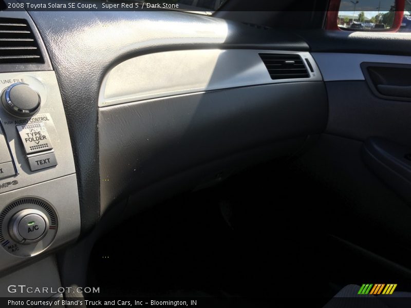 Super Red 5 / Dark Stone 2008 Toyota Solara SE Coupe