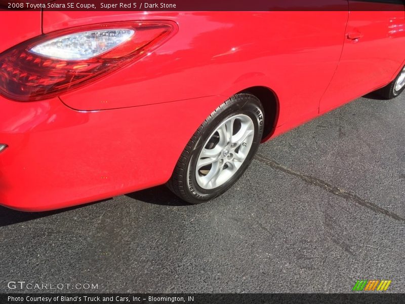 Super Red 5 / Dark Stone 2008 Toyota Solara SE Coupe
