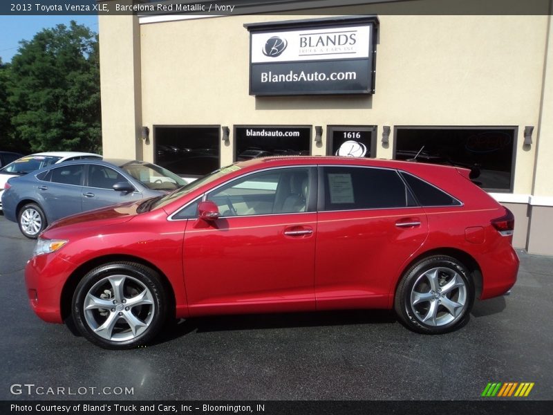 Barcelona Red Metallic / Ivory 2013 Toyota Venza XLE