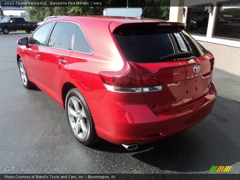 Barcelona Red Metallic / Ivory 2013 Toyota Venza XLE