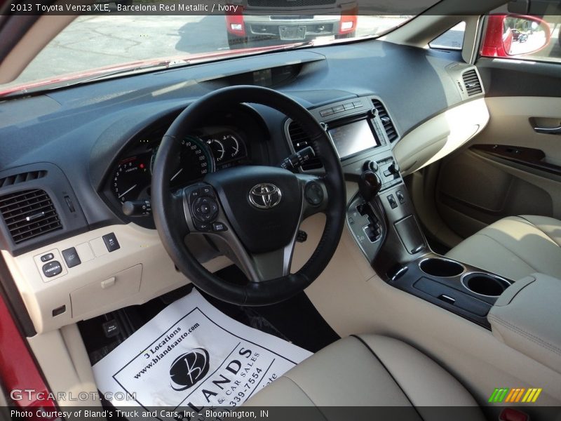 Barcelona Red Metallic / Ivory 2013 Toyota Venza XLE
