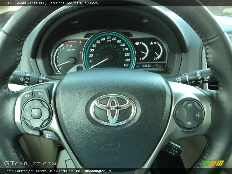 Barcelona Red Metallic / Ivory 2013 Toyota Venza XLE