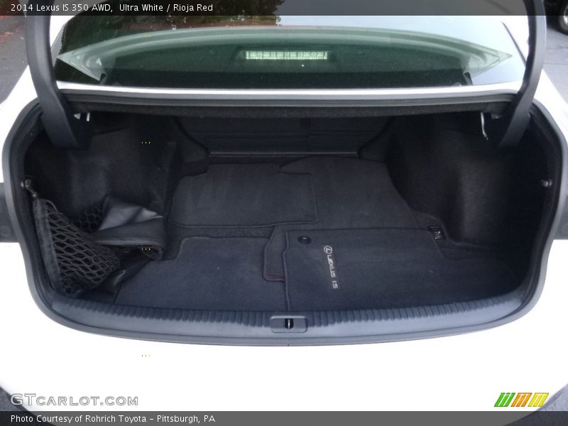 Ultra White / Rioja Red 2014 Lexus IS 350 AWD
