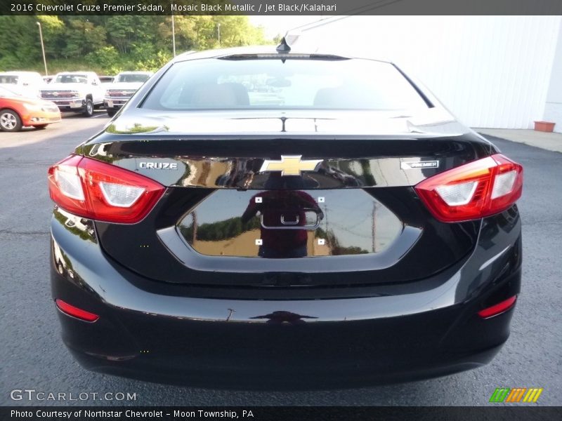 Mosaic Black Metallic / Jet Black/Kalahari 2016 Chevrolet Cruze Premier Sedan