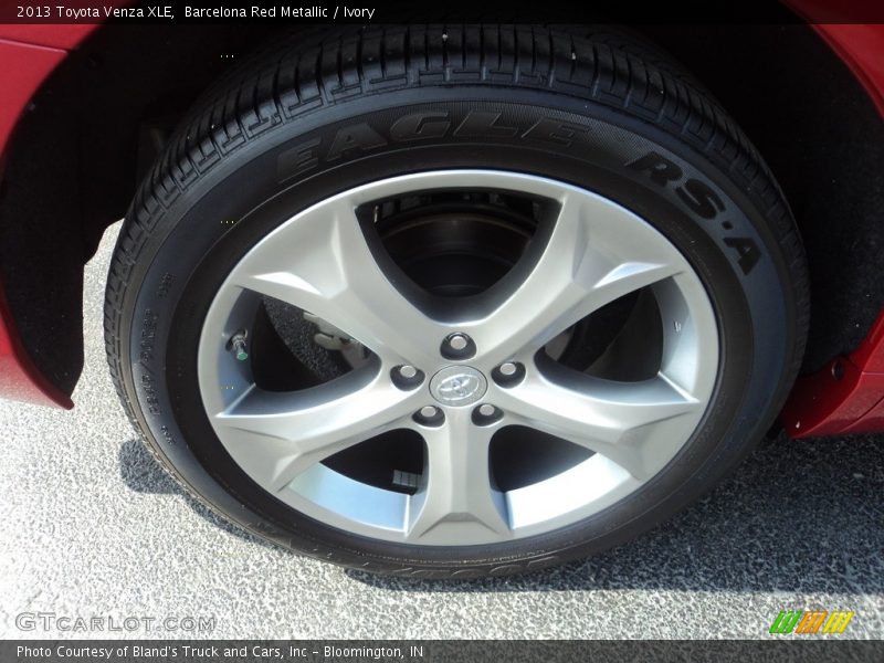 Barcelona Red Metallic / Ivory 2013 Toyota Venza XLE