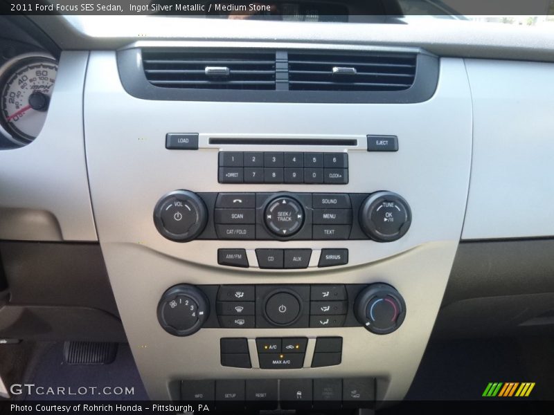 Ingot Silver Metallic / Medium Stone 2011 Ford Focus SES Sedan