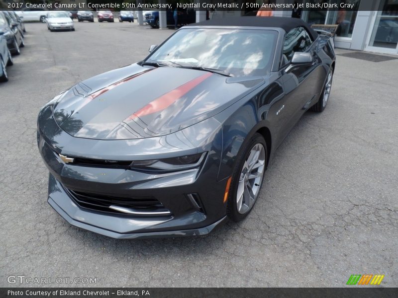 Front 3/4 View of 2017 Camaro LT Convertible 50th Anniversary