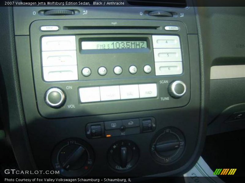 Black / Anthracite 2007 Volkswagen Jetta Wolfsburg Edition Sedan