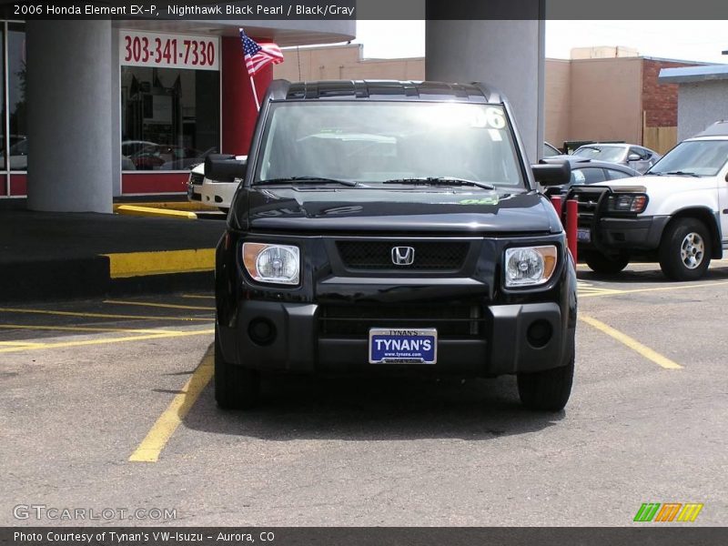 Nighthawk Black Pearl / Black/Gray 2006 Honda Element EX-P