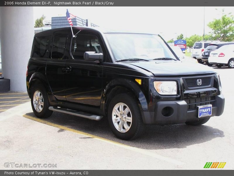 Nighthawk Black Pearl / Black/Gray 2006 Honda Element EX-P