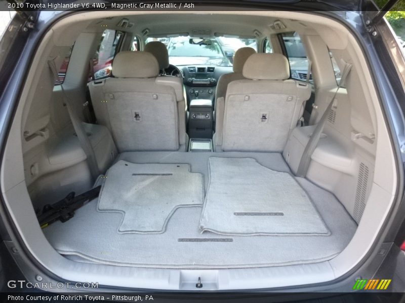 Magnetic Gray Metallic / Ash 2010 Toyota Highlander V6 4WD