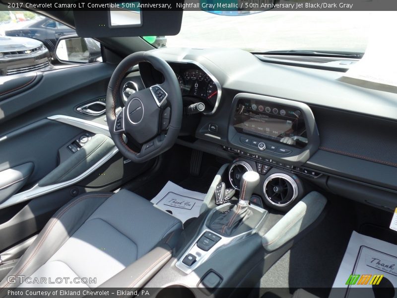 Dashboard of 2017 Camaro LT Convertible 50th Anniversary