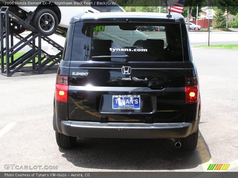 Nighthawk Black Pearl / Black/Gray 2006 Honda Element EX-P