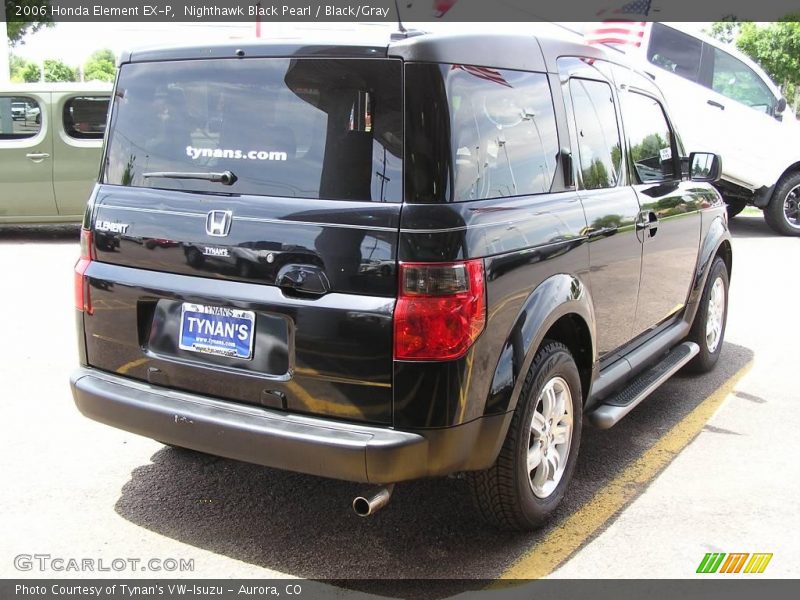 Nighthawk Black Pearl / Black/Gray 2006 Honda Element EX-P
