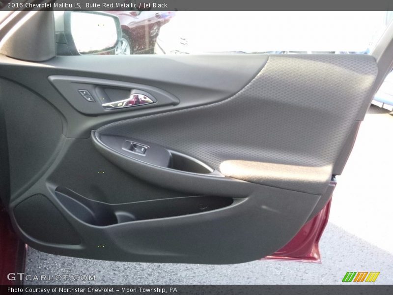 Butte Red Metallic / Jet Black 2016 Chevrolet Malibu LS