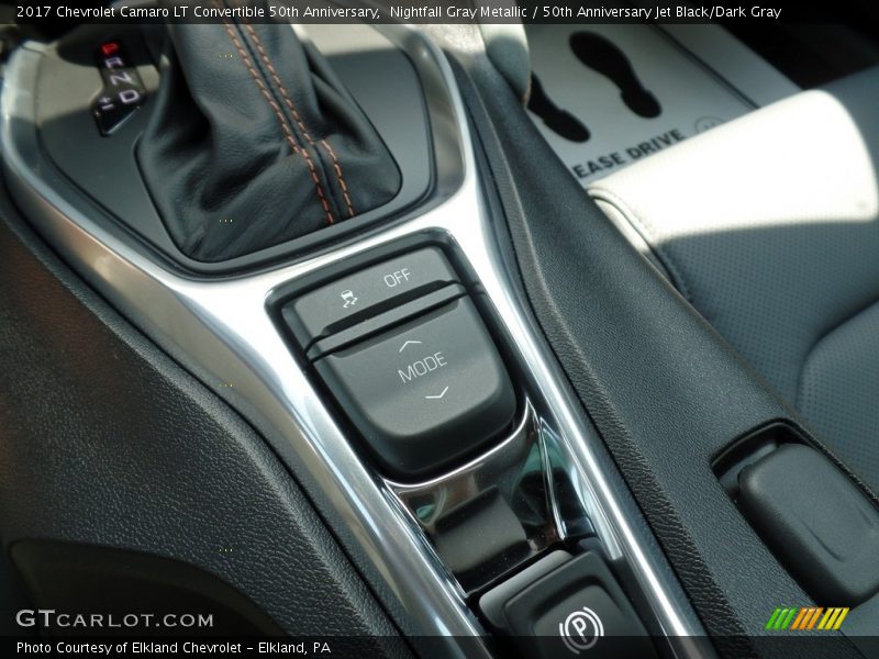 Controls of 2017 Camaro LT Convertible 50th Anniversary