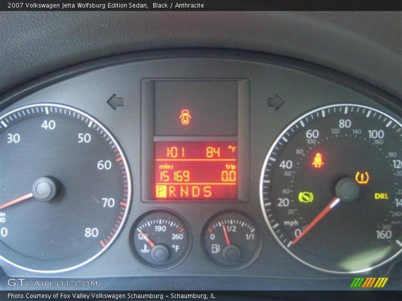 Black / Anthracite 2007 Volkswagen Jetta Wolfsburg Edition Sedan