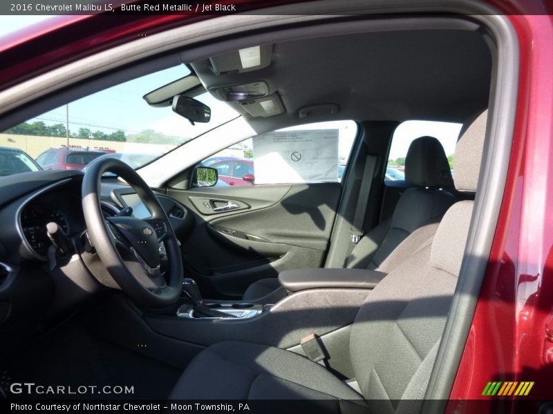 Butte Red Metallic / Jet Black 2016 Chevrolet Malibu LS