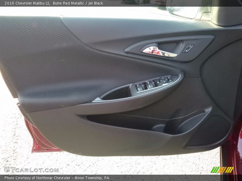 Butte Red Metallic / Jet Black 2016 Chevrolet Malibu LS