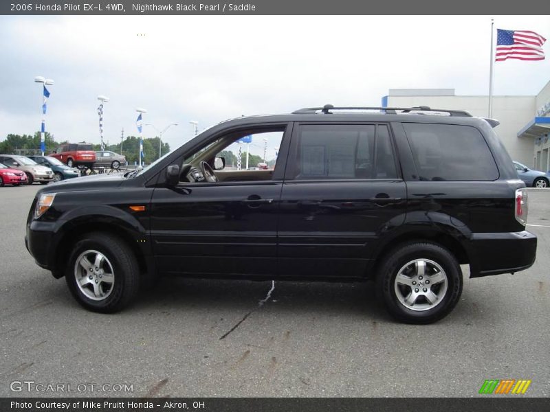Nighthawk Black Pearl / Saddle 2006 Honda Pilot EX-L 4WD