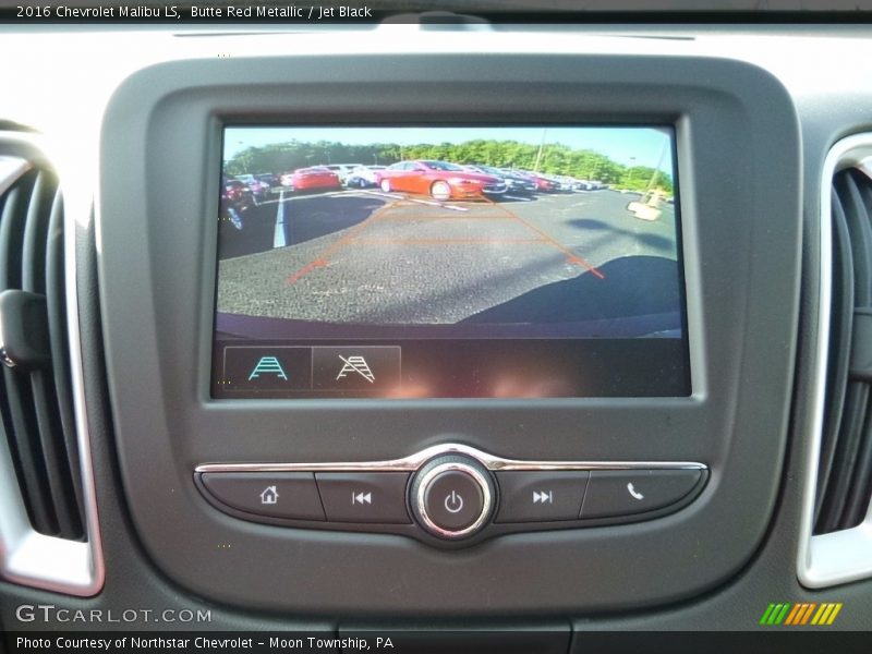 Butte Red Metallic / Jet Black 2016 Chevrolet Malibu LS