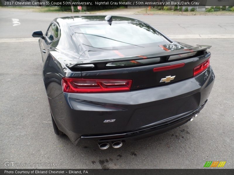 Nightfall Gray Metallic / 50th Anniversary Jet Black/Dark Gray 2017 Chevrolet Camaro SS Coupe 50th Anniversary