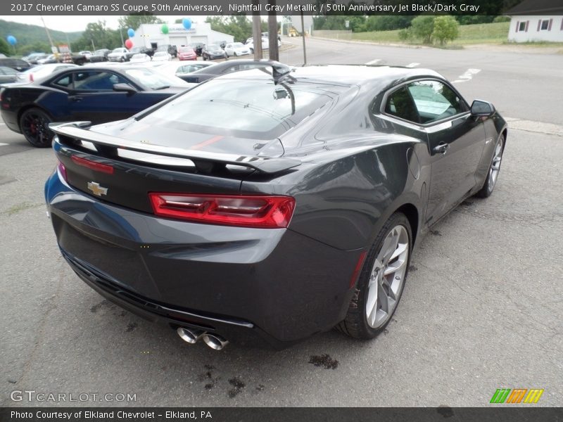 Nightfall Gray Metallic / 50th Anniversary Jet Black/Dark Gray 2017 Chevrolet Camaro SS Coupe 50th Anniversary