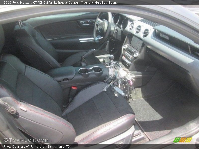 Magnetic Metallic / Ebony 2016 Ford Mustang GT/CS California Special Coupe