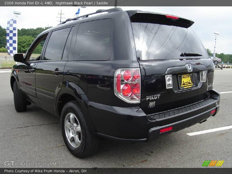 Nighthawk Black Pearl / Saddle 2006 Honda Pilot EX-L 4WD
