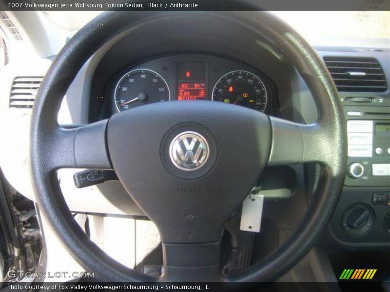 Black / Anthracite 2007 Volkswagen Jetta Wolfsburg Edition Sedan