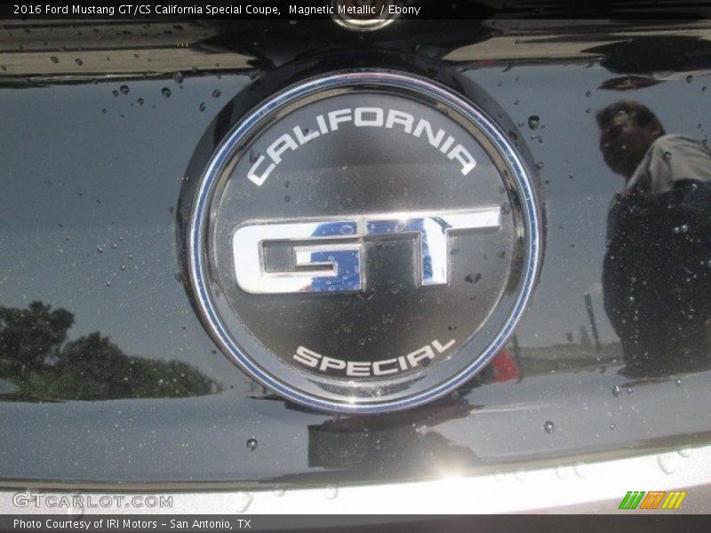 Magnetic Metallic / Ebony 2016 Ford Mustang GT/CS California Special Coupe