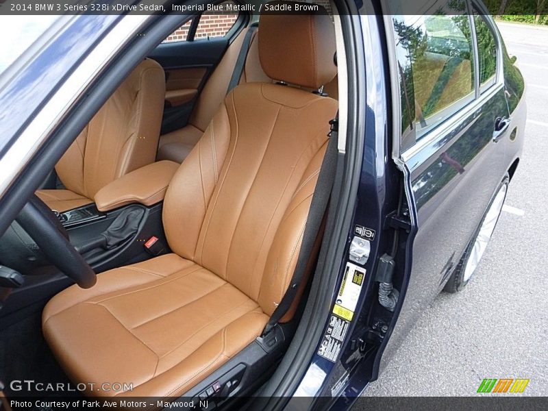 Imperial Blue Metallic / Saddle Brown 2014 BMW 3 Series 328i xDrive Sedan