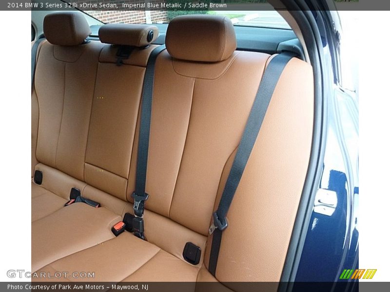 Imperial Blue Metallic / Saddle Brown 2014 BMW 3 Series 328i xDrive Sedan
