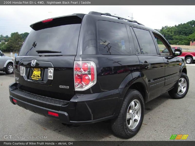 Nighthawk Black Pearl / Saddle 2006 Honda Pilot EX-L 4WD
