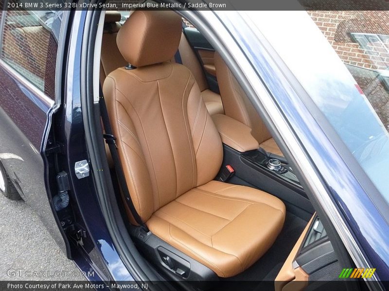 Imperial Blue Metallic / Saddle Brown 2014 BMW 3 Series 328i xDrive Sedan