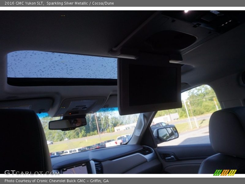 Sparkling Silver Metallic / Cocoa/Dune 2016 GMC Yukon SLT