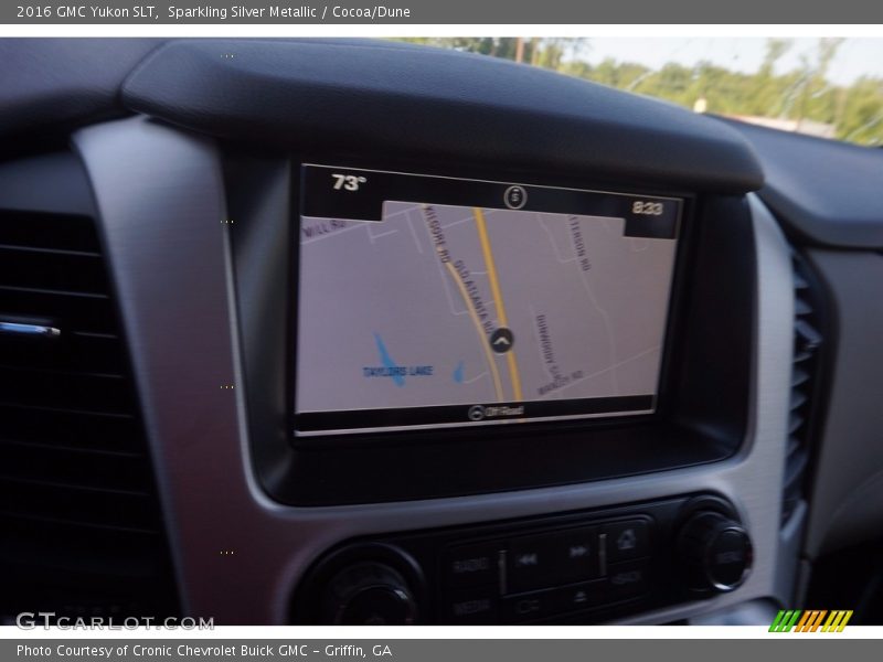 Sparkling Silver Metallic / Cocoa/Dune 2016 GMC Yukon SLT