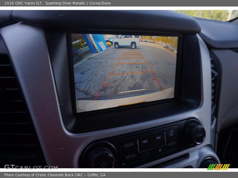 Sparkling Silver Metallic / Cocoa/Dune 2016 GMC Yukon SLT