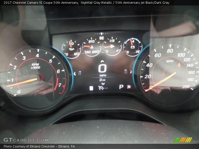  2017 Camaro SS Coupe 50th Anniversary SS Coupe 50th Anniversary Gauges