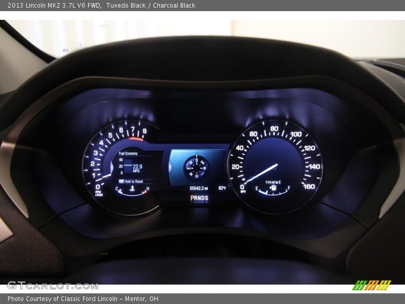 Tuxedo Black / Charcoal Black 2013 Lincoln MKZ 3.7L V6 FWD