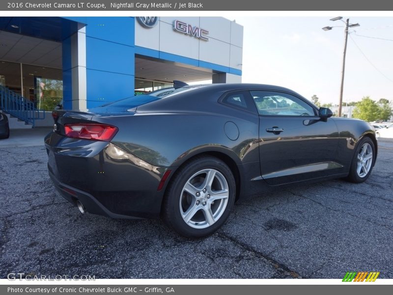Nightfall Gray Metallic / Jet Black 2016 Chevrolet Camaro LT Coupe