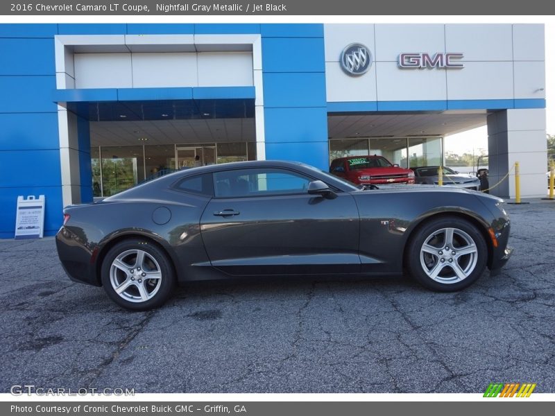 Nightfall Gray Metallic / Jet Black 2016 Chevrolet Camaro LT Coupe