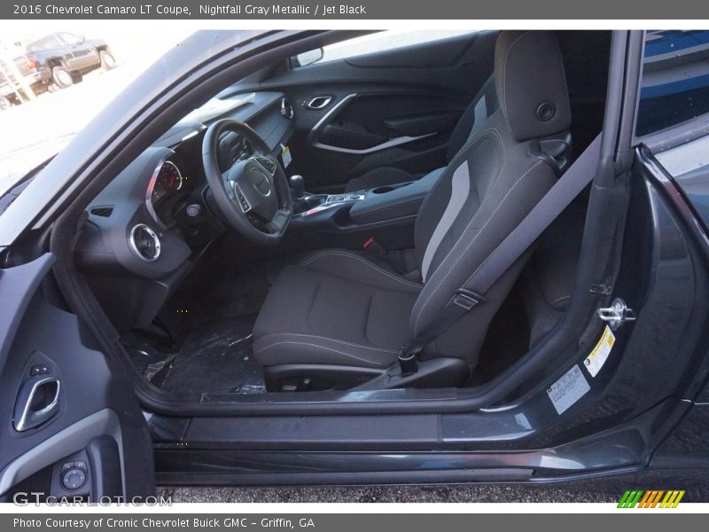 Nightfall Gray Metallic / Jet Black 2016 Chevrolet Camaro LT Coupe