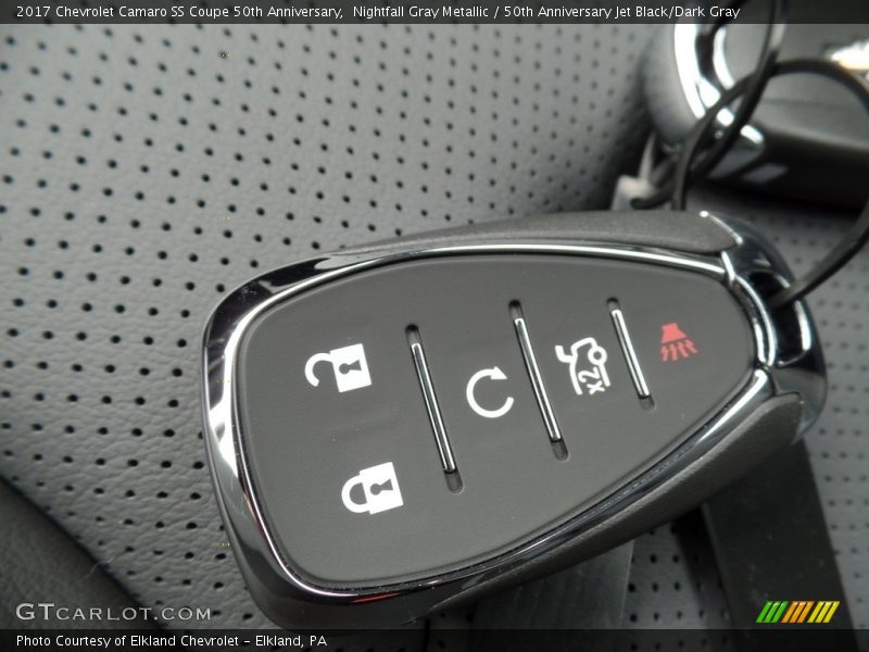 Keys of 2017 Camaro SS Coupe 50th Anniversary