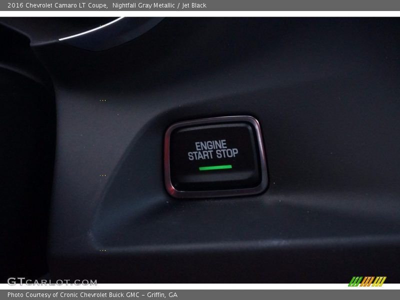 Nightfall Gray Metallic / Jet Black 2016 Chevrolet Camaro LT Coupe