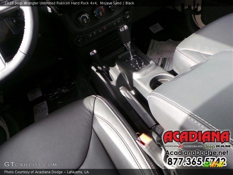 Mojave Sand / Black 2016 Jeep Wrangler Unlimited Rubicon Hard Rock 4x4