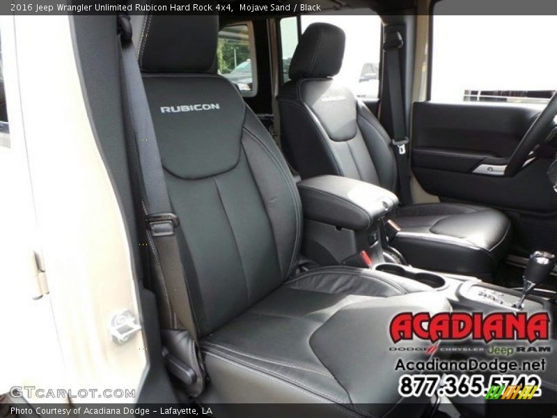Mojave Sand / Black 2016 Jeep Wrangler Unlimited Rubicon Hard Rock 4x4
