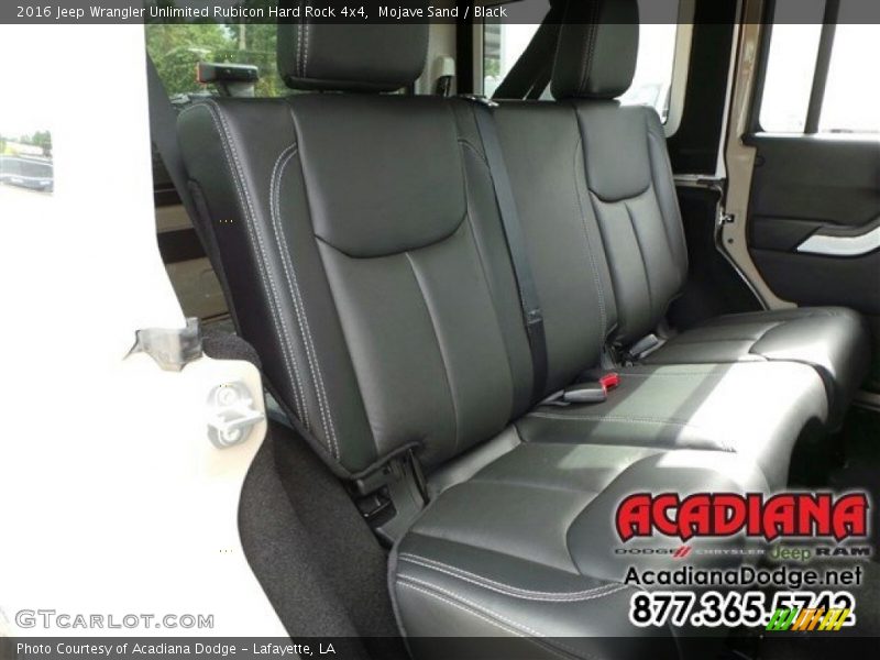 Mojave Sand / Black 2016 Jeep Wrangler Unlimited Rubicon Hard Rock 4x4